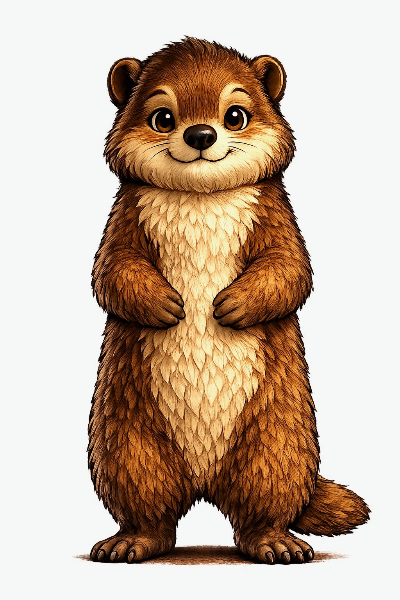Une adorable marmotte curieuse sortant de son terrier dans les Alpes suisses.