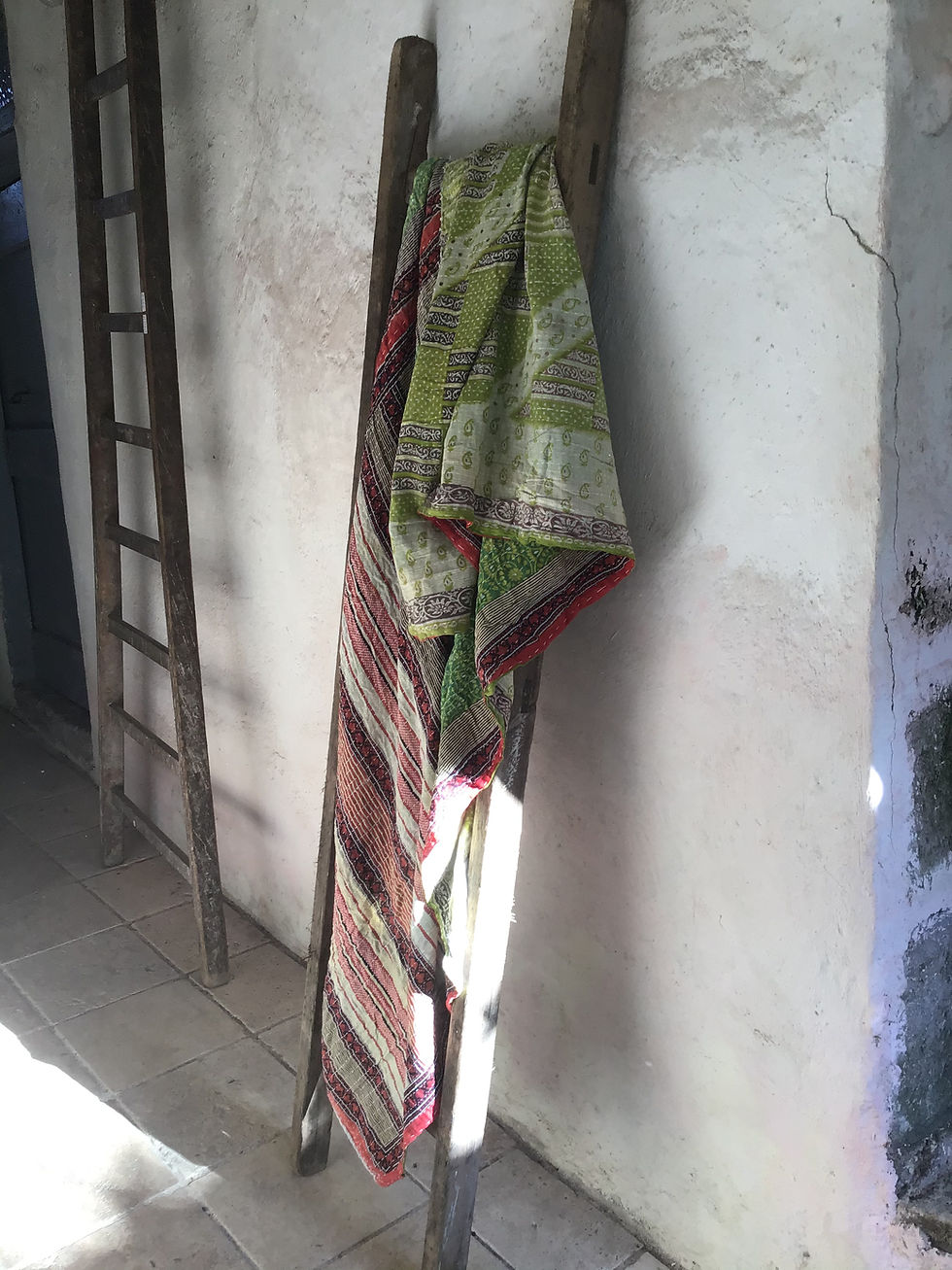 Miniature : Plaid indien/plaid vintage/indian plaid/tissu vintage/patchwork indien/plaid caravane/plaid ancien/tissus indiens