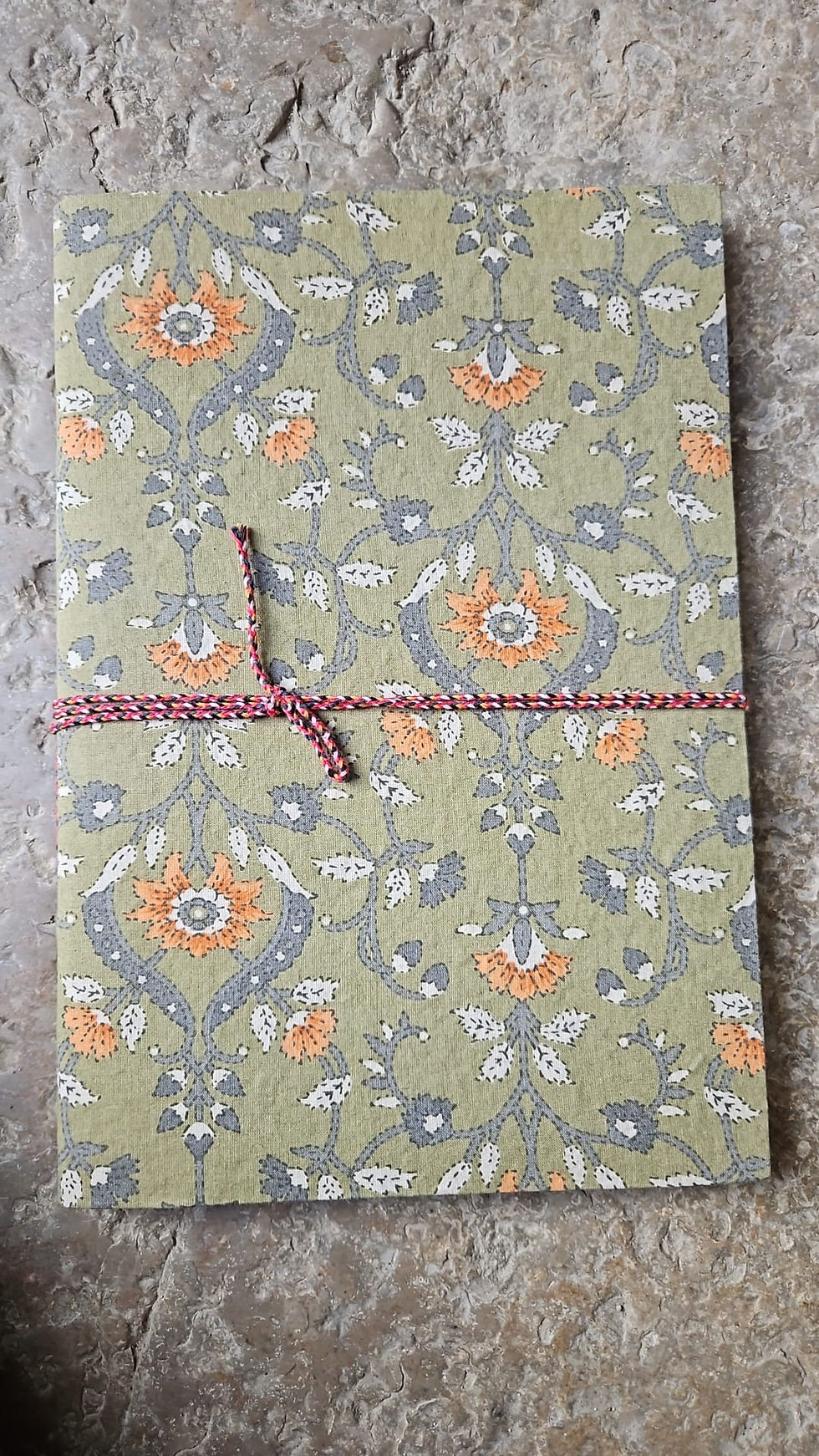 carnet papier recyclé/carnet de route/papier recyclé indien/notebook tissu/recycle paper notebook/indian notebook/carnet inde