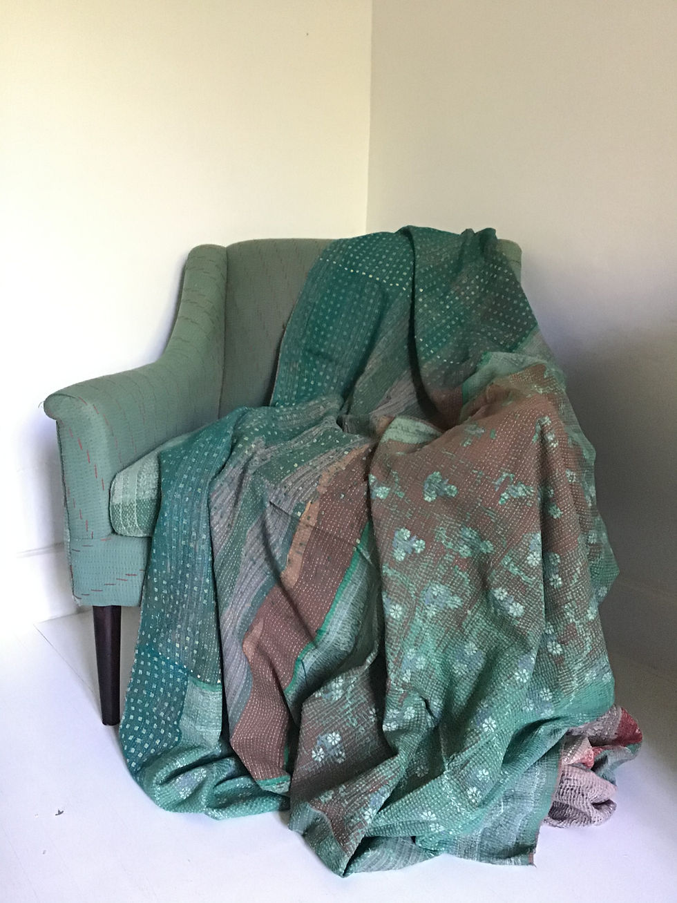 tissu ancien indien/plaid stonewashed/plaid vintage/plaid caravane/plaid vintage caravane/plaid jaun/ jeté de lit indien/Lot