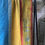 Thumbnail: Plaid ancien /jeté de lit vintage 015U bohème chic