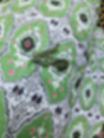 edredon caravane/édredon motif vert/édredon réversible/tissu inde/édredon caravane/édredon delamaison/La maison générale