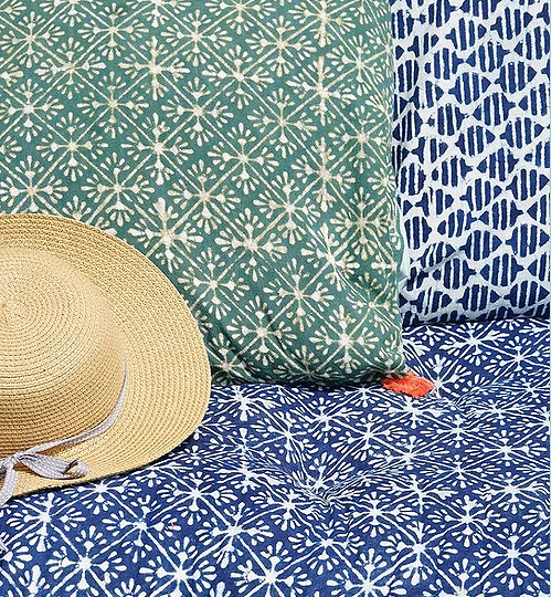 matelas roulé /matelas bleu indigo/matelas extérieur/matelas souple/tapis méditation/matelas pour charpoy/futon