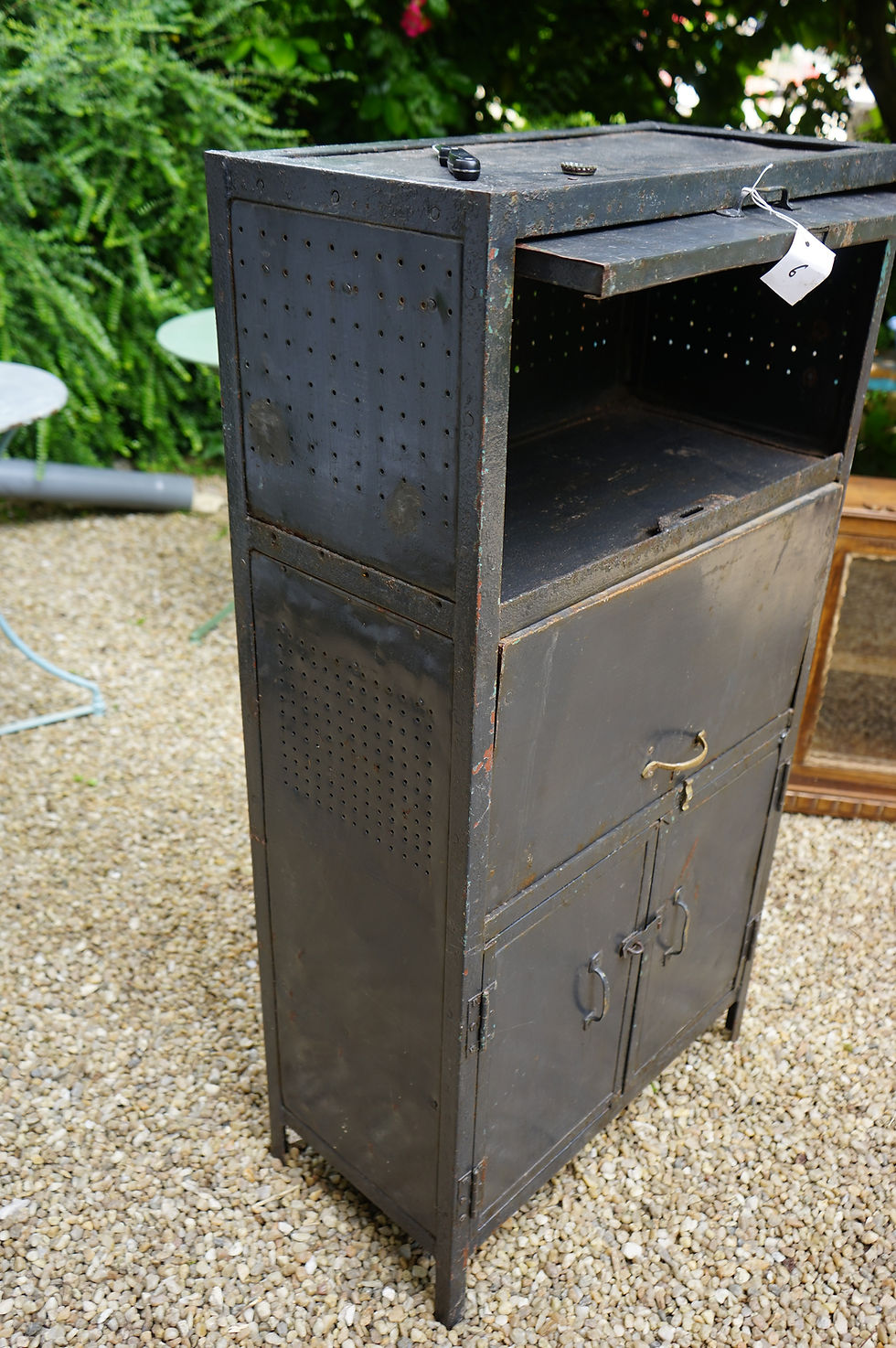 Miniature : brocante/Figeac/meubles/bois/indus/industriel/Inde/métier/armoire/vitrine/Paris/sentou/chatou/noire/clignancourt/Cahors/Lot
