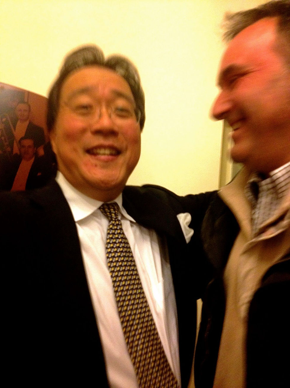 Con Yo Yo Ma en Boston.