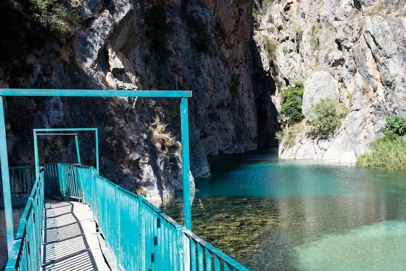 Kapuz Canyon Antalya turquoise water canoe tour and 2026 entrance prices