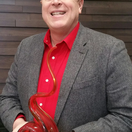 Bruce Anderson is Presented with Fire Starter Award!