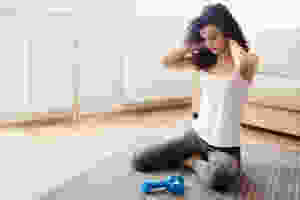 Wry neck pain, neck stretches