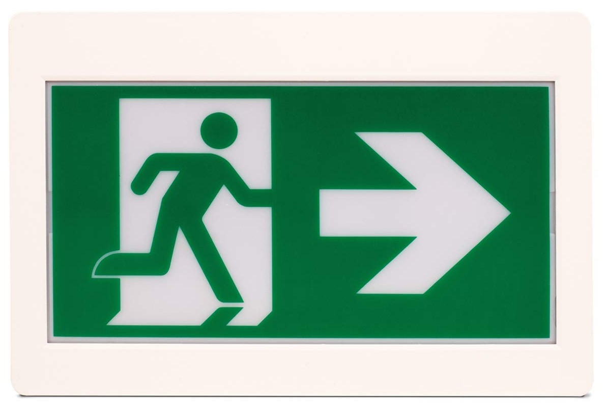 LED Running Man Exit Light