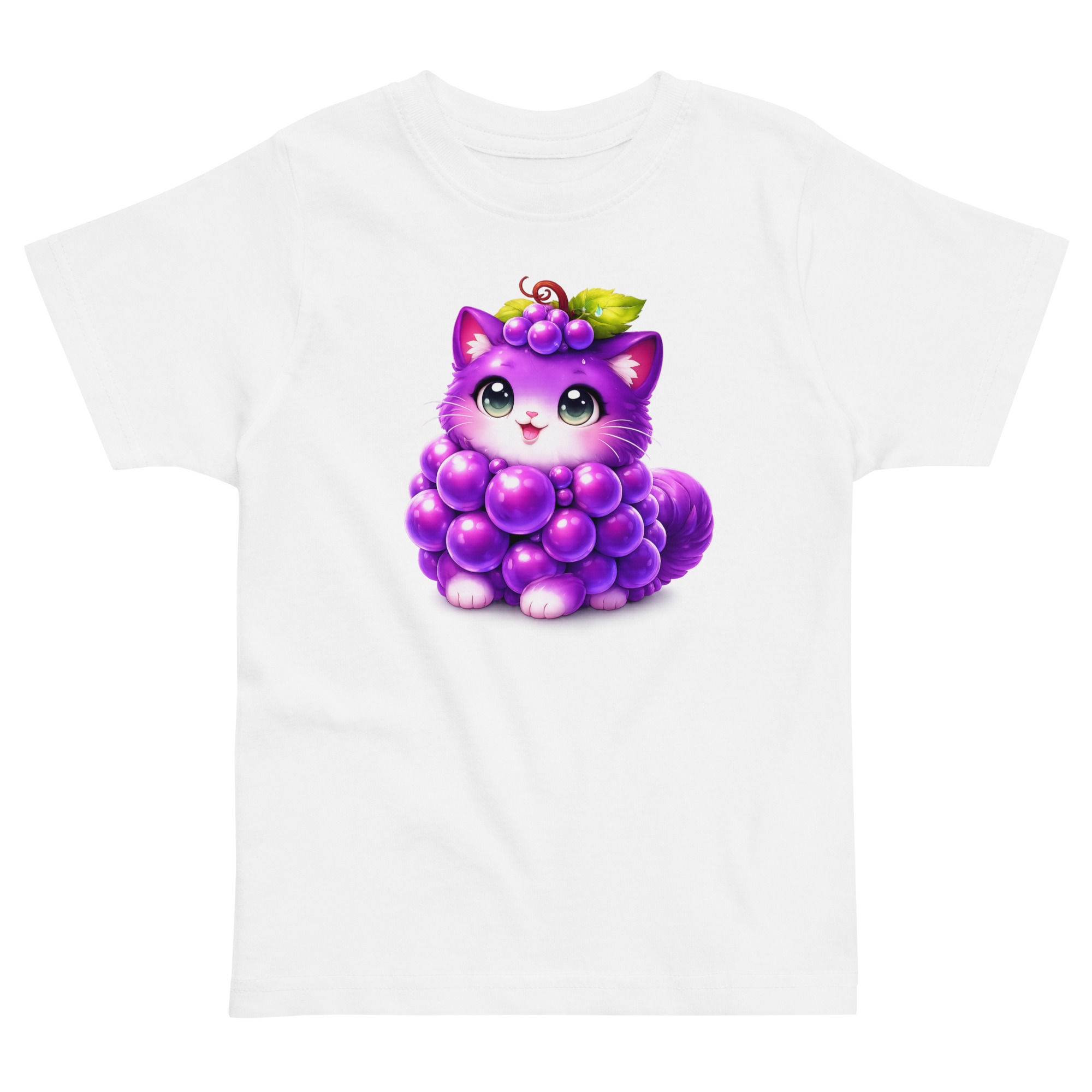 Grape Kitten Toddler T-Shirt