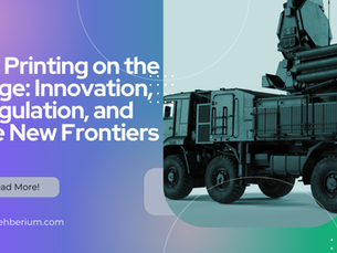 3D Printing on the Edge: Innovation, Regulation, and the New Frontiers of Additive Manufacturing