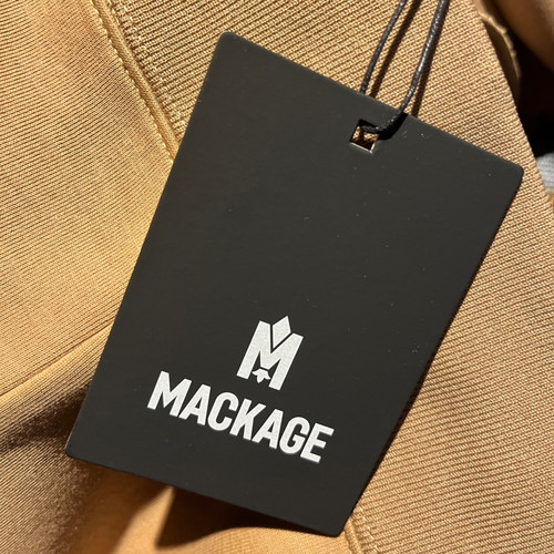 マッカージュ MACKAGE MAX-VT スウェット長袖 ロゴ入り トレーナー