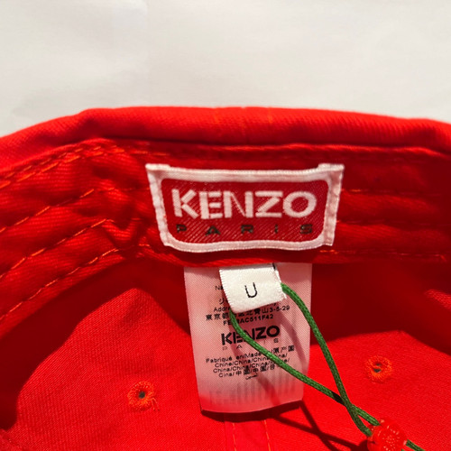 KENZO × VERDY】コットンキャップ/レッド/ヴェルディ/ケンゾー