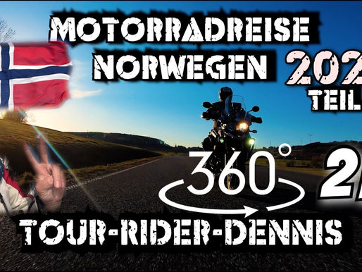 Motorradreise Norwegen 2022 - Der Film - Teil 1