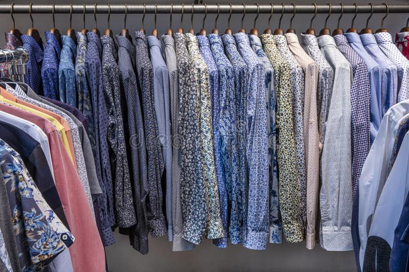 clothes-hanger-filled-colorful-fabric-shirts-shop-men-s-shirts-shirt-hangers-fashion-store