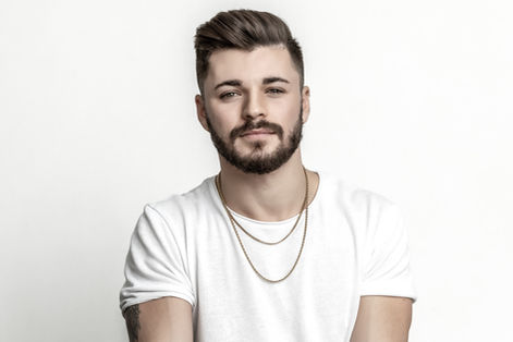 Male headshot with clean white background, Boston photographer Alex Vainstein
