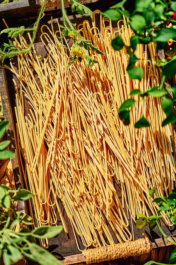 Thumbnail: Black Truffle Tagliolini 300 gr - Fine Artisan Egg Pasta