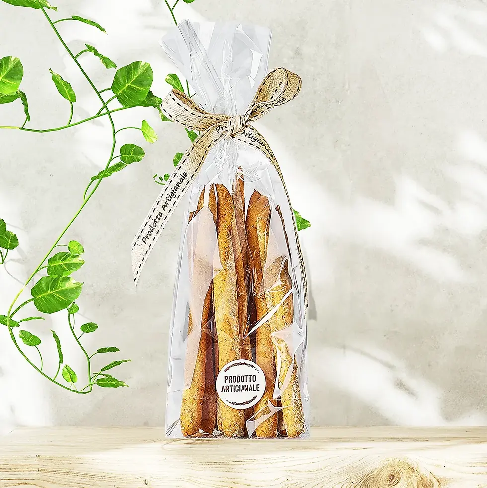 Thumbnail: Italian artisanal bran breadsticks
