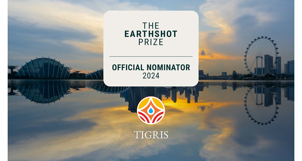 TIGRIS is an Official Nominator for The EarthShot Prize 2024