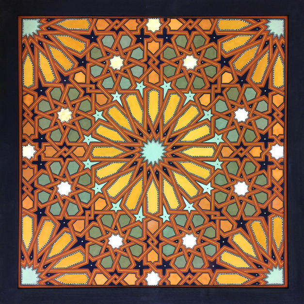 Sixteen-Fold Alhambra Geometry