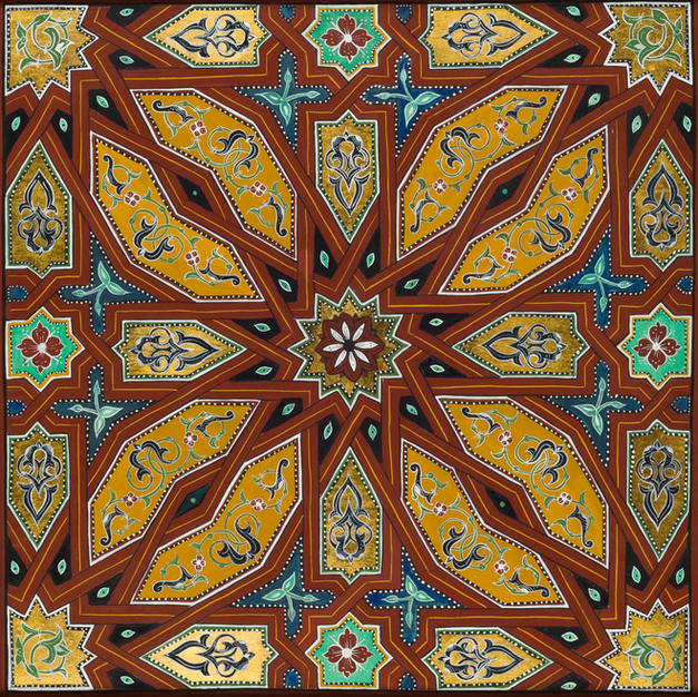 Twelve-Fold Geometry in Red Earth