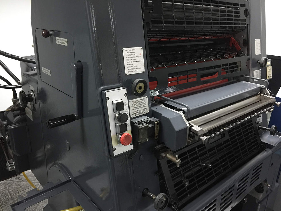 Miniatura: HEIDELBERG GTO 52 MONOFASICA 220 O 380 Vots.
