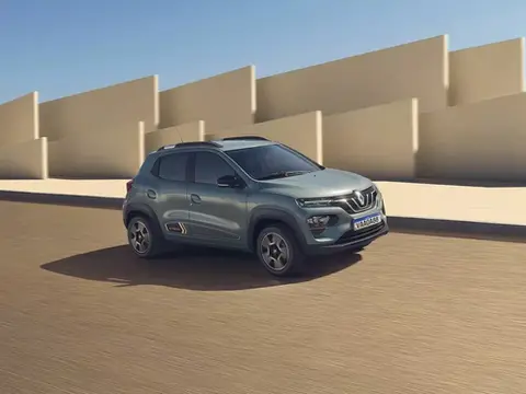 3D model of Renault Kwid E-Tech 100% electric in a virtual showroom, offering an interactive exploration of its features.