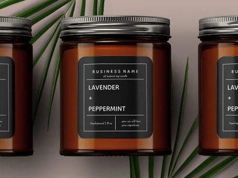 Big Deals! Candle Product Label Design