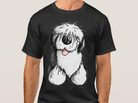 Top 10! Happy Old English Sheepdog Tshirt For A Dog Or