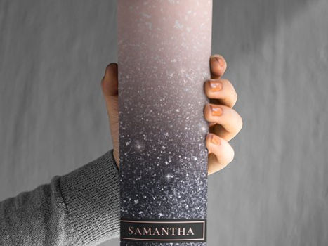 Best Price! Modern Black & Pink Glitter Sparkles Name Thermal Tumbler