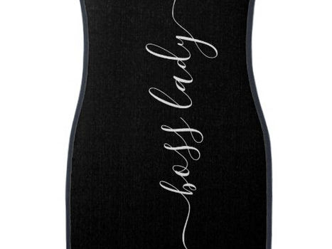Top 10! Custom Boss Lady Black White Classy Modern Car Flo Car Floor Mat