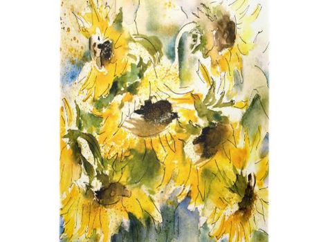 Hot Review! Artistic Sunflowers Lamp Shade