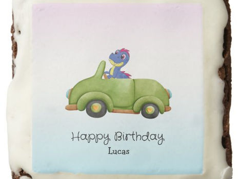 Top 5! Funny dinosaur antique car B2S kids Birthday party Brownie