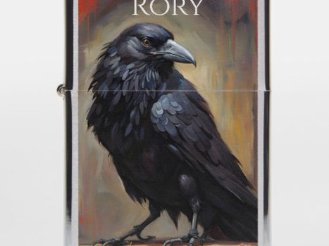 Hot Deals! Raven, Nevermore, Gothic, Personalized Name Zippo Lighter