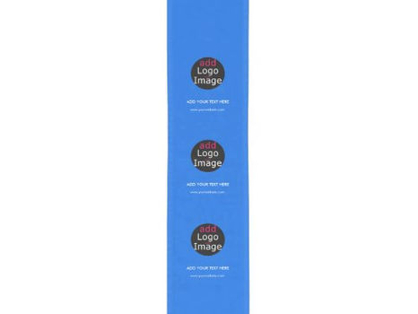 Big Deals! Modern Professional Custom Business Chic Blue Short Table Runner