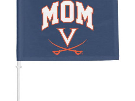 Top 10! Virginia Cavaliers Mom Car Flag