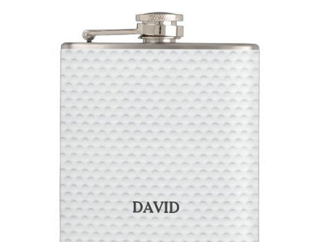 Big Deals! Professional Golf Ball Texture Flask