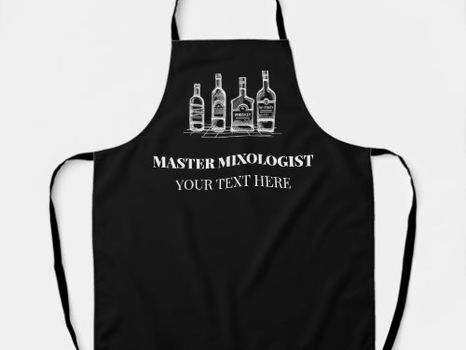 Review Personalized Professional Mixologist Apron