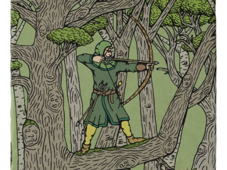 Best Deals! Robin Hood Trivet
