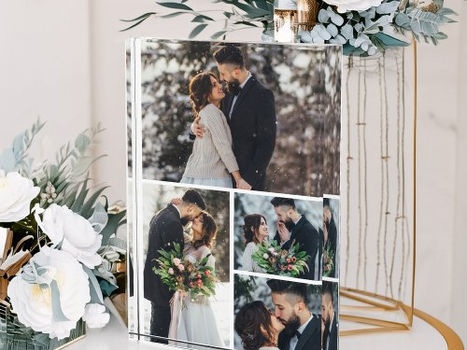 Big Deals! 4-Photo Collage Custom Photo Block