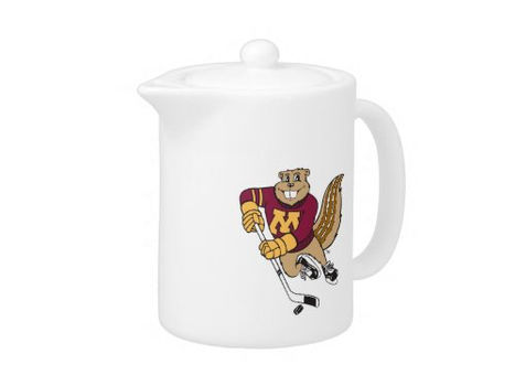 Top 5! Goldy Gopher Hockey Teapot