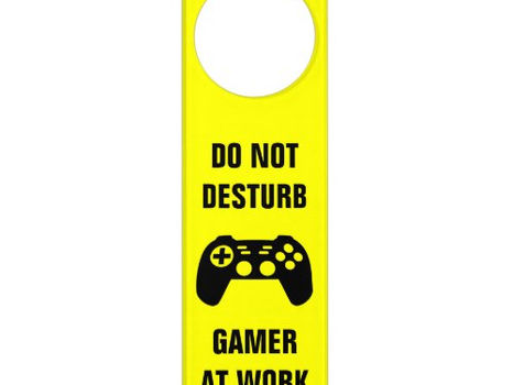 Top 5! Funny do not disturb door hanger for gaming gamer