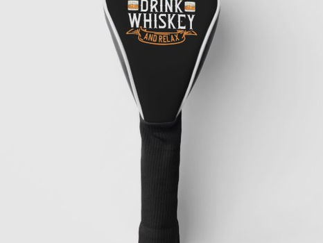 Hot Review! Cigar and Whiskey Quote Golf Head Cover