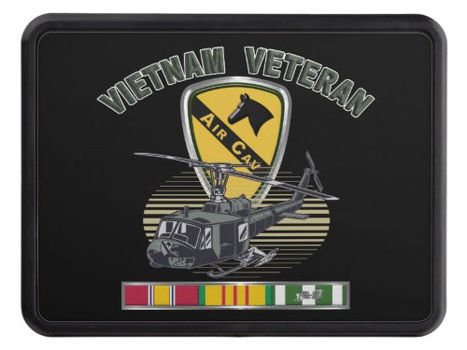 Big Deals! 1st Cavalry Division Air Cav Vietnam Veteran Hitch Cover