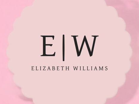 Top 5! Blush Dusty Pink Modern Script Girly Monogram Name Paper Coaster