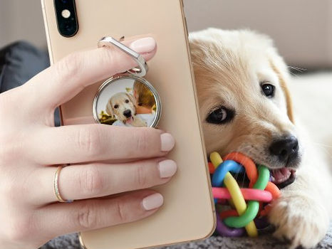Top 5! Pet Photo Phone Ring Stand