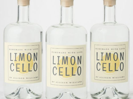 Top 5! Custom Homemade Limoncello Label