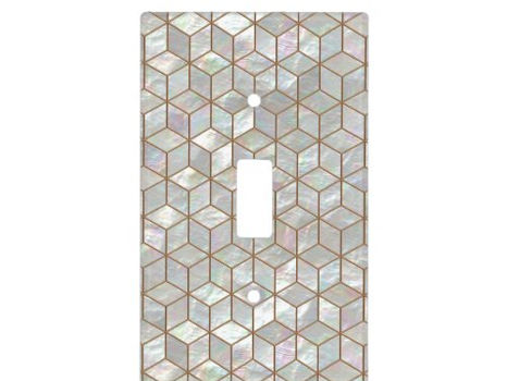 Best Price! Mother Of Pearl Tiles Light Switch Cover