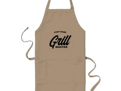 Hot Deals! Personalized Grill Master BBQ apron with pockets