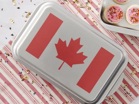 Best Price! Canadian flag of Canada custom cake pan